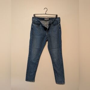 Levi's Classic Blue Denim Jeans